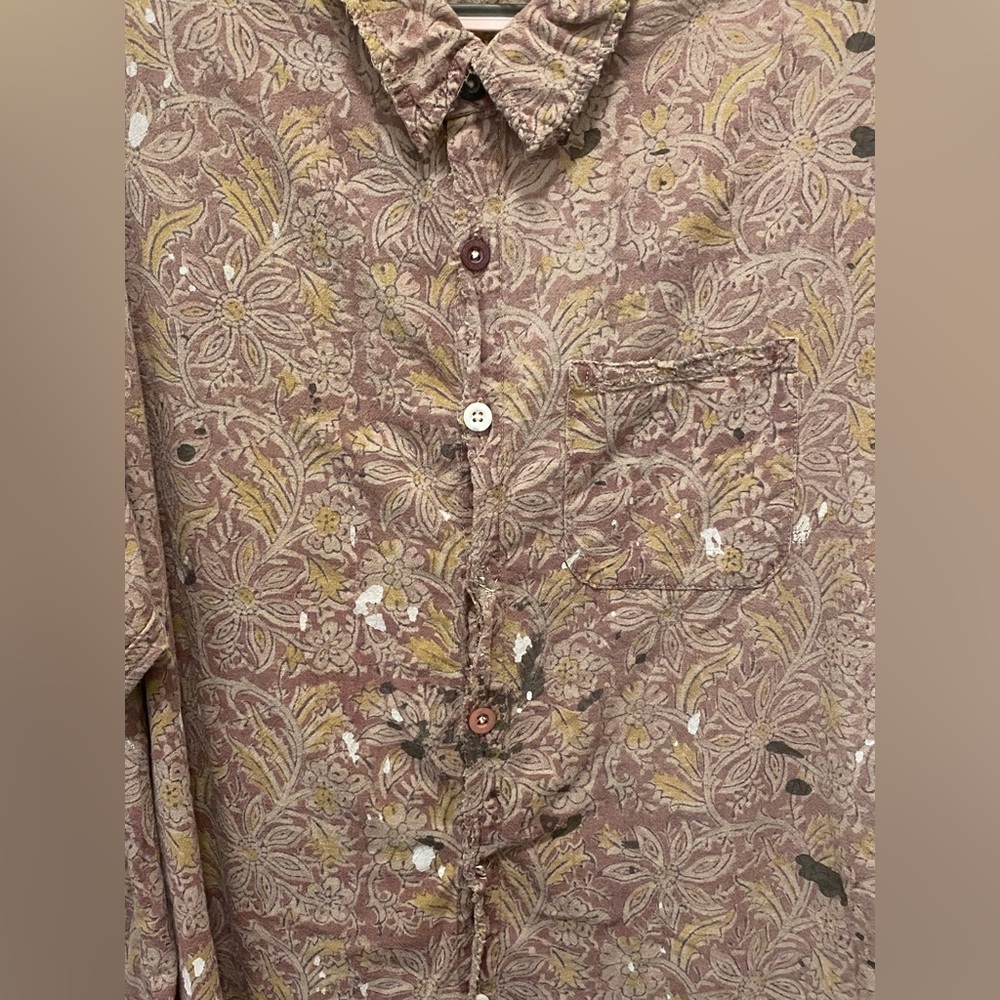 Magnolia Pearl Block-print Addison Shirt - Picture 2 of 10
